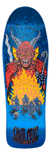 Load image into Gallery viewer, Santa Cruz x Stranger Things Knox Hellfire Pit Deck 10.07" x 32.28"
