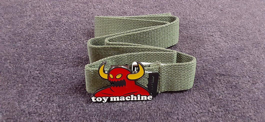 Toy Machine Moster Buckle Belt - Green