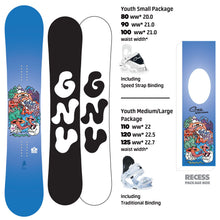 Load image into Gallery viewer, Gnu Recess Snowboard Package 2026
