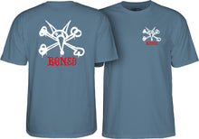 Load image into Gallery viewer, Powell Peralta Rat Bones T-Shirt Indigo Blue