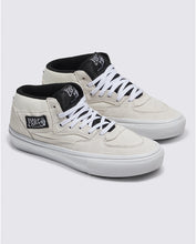 Load image into Gallery viewer, Vans Skate Half White/Black
