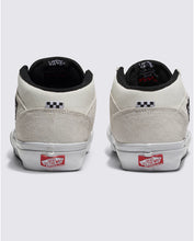 Load image into Gallery viewer, Vans Skate Half White/Black