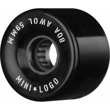 Load image into Gallery viewer, Mini Logo AWOL Skateboard Wheels 59mm 80A 4pk
