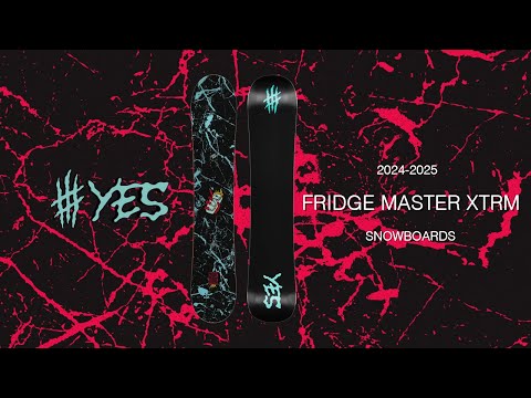 yes 2025 snowboards Yes Fridge Master XTRM Snowboard 2025 – Funtastik Skate & Snowboard Shop