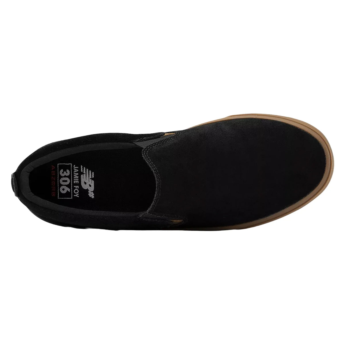 NB Numeric Jamie Foy 306 Laceless - NM306LNG Black/Gum