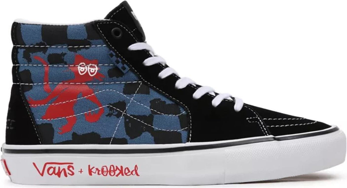 美品　 VANS KROOKED HALFCAB NATAS 27cm Skate Half Cab 92' (Krooked by Natas For Ray) – Premier