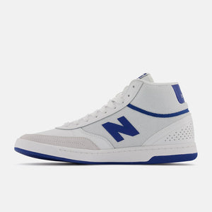 NB Numeric 440 High Skate Shoes - NM440HLO White/Royal