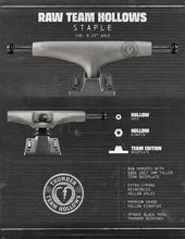 Load image into Gallery viewer, Thunder Team Hollow Raw/Dark Grey
