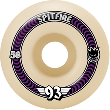 Load image into Gallery viewer, Spitfire Soft Sliders 93's Classic Skateboard Wheels
