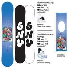 Load image into Gallery viewer, Gnu Recess Snowboard Package 2026
