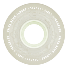 Load image into Gallery viewer, Ricta Clouds GITD Aqua 57mm 78a
