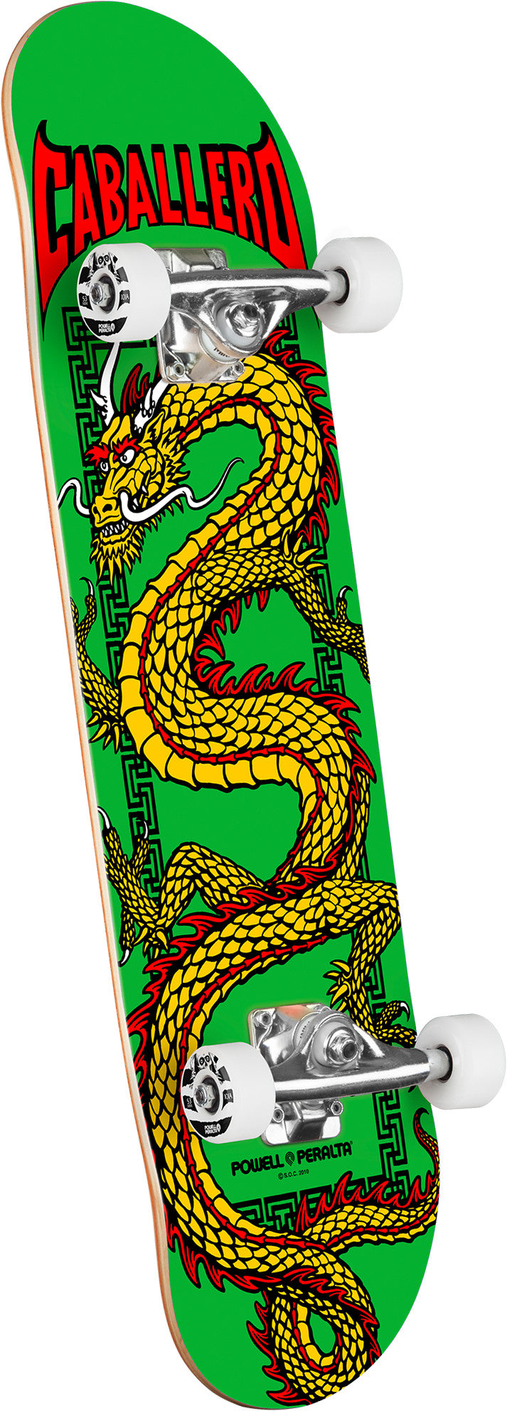 Powell Peralta Chinese Dragon Green Birch Complete Skateboard 7.5 x 28.65