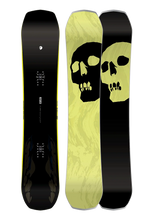 Load image into Gallery viewer, Capita Black Snowboard of Death Snowboard 2027 (Yellow Base)
