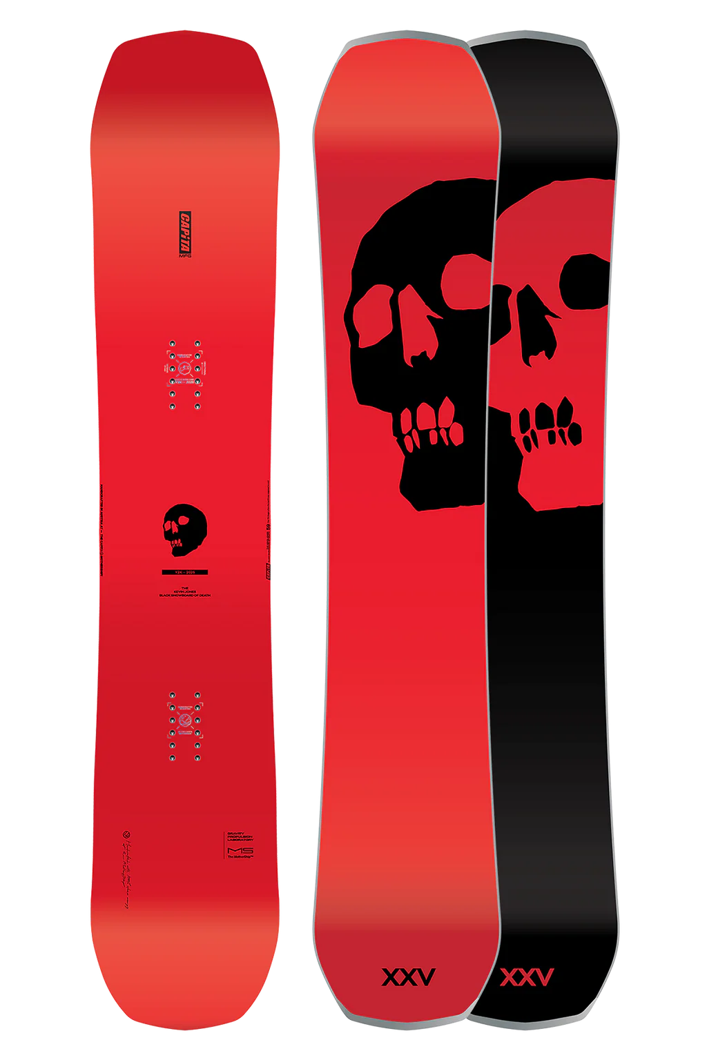 Capita Black Snowboard of Death Snowboard 2026