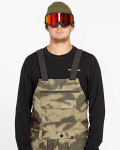 Volcom Mens Roan Snowboard Bib Overalls