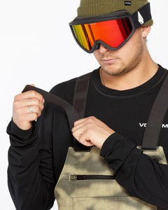 Volcom Mens Roan Snowboard Bib Overalls