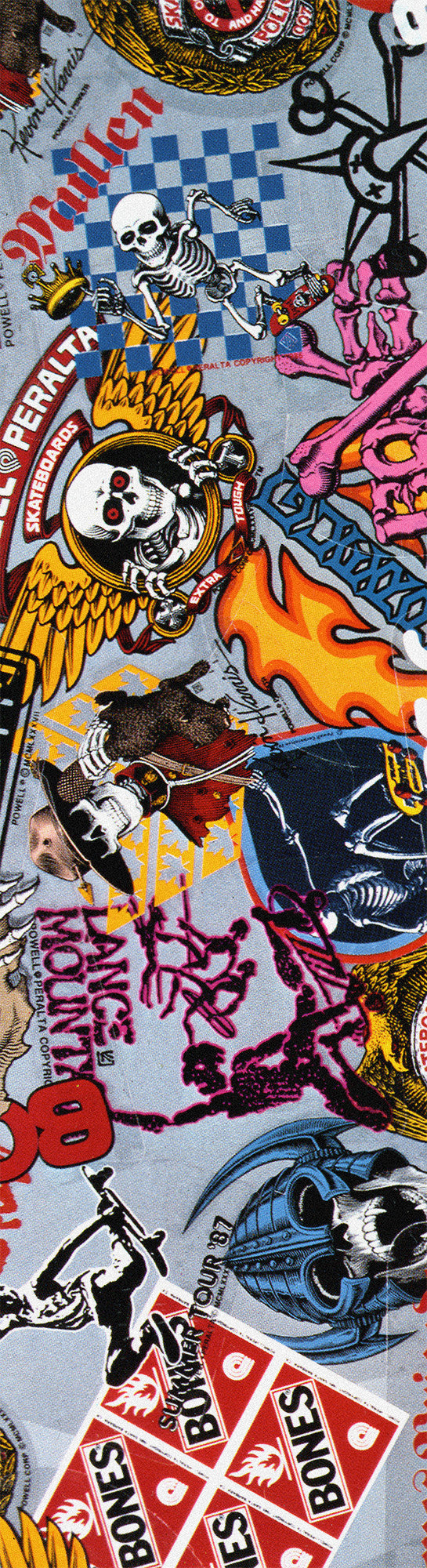 Powell Peralta Collage 5 Grip Tape Sheet 9 x 33