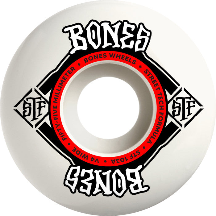 Bones STF Wide 55mm V4 103a Wheels