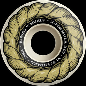 BONES X-Formula Skateboard Wheels XF STANDARD 53 V1  99A 4PK