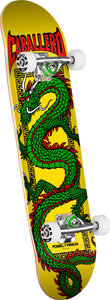 Powell Peralta Cab Chinese Dragon Birch Complete Skateboard Yellow - 7.5 x 28.65"