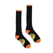 OJ Elite Tall Socks Black/Orange (SZ: 9- 11)