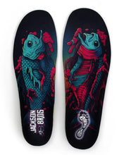 Load image into Gallery viewer, Remind Destin Impact Jackson Bros Dead Fish 5.5mm Low Arch Insoles
