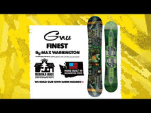 Load and play video in Gallery viewer, Gnu Finest Snowboard 2025
