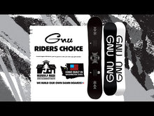 Load and play video in Gallery viewer, Gnu Riders Choice Aysm Snowboard 2025
