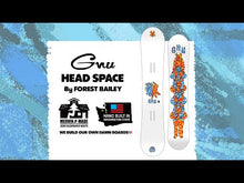 Load and play video in Gallery viewer, Gnu Head Space Snowboard 2025
