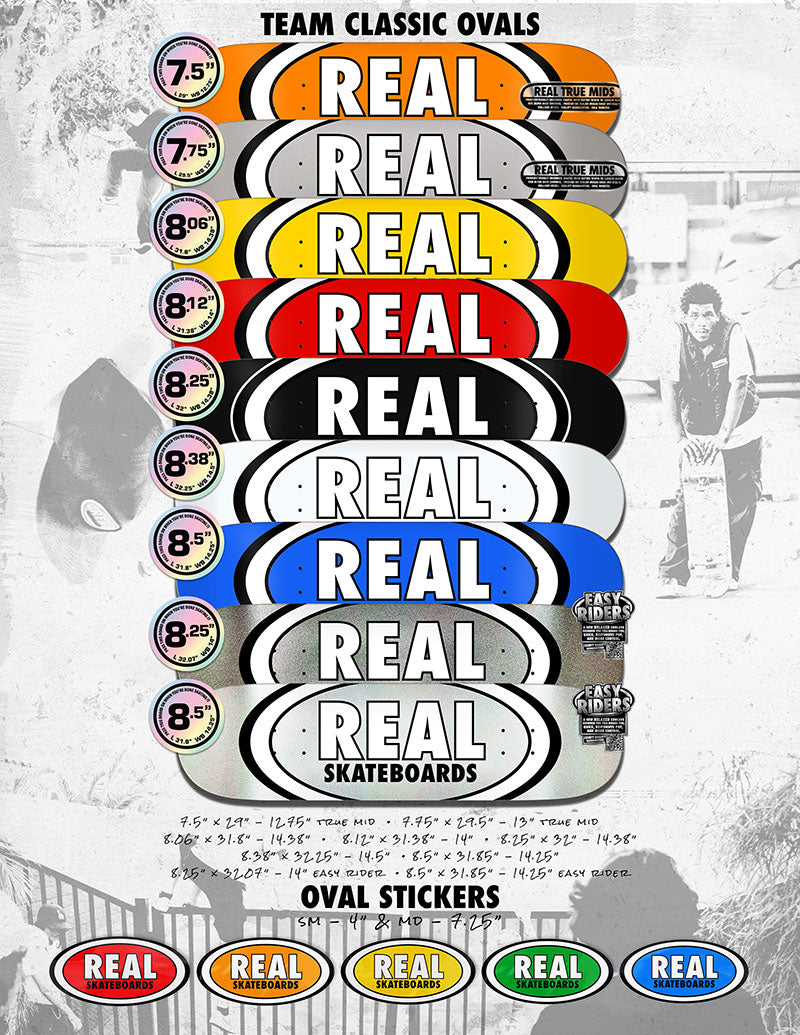 Real Team Classic Oval Deck
