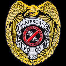 Powell Peralta Skateboard Police Enamel Pin