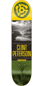 Stereo Clint Peterson Origins 8.25" Skateboard Deck