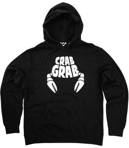 Crab Grab Classic Hoodie Black