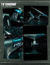Load image into Gallery viewer, Thunder Team T-II Leviathan Green Texture Skateboard Trucks
