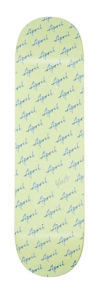 April Yuto Chrome Script Deck 8