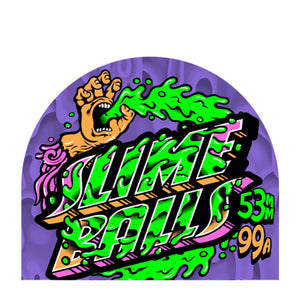 53mm Greetings Speed Balls Purple Black 99a Slime Balls Skateboard Wheels