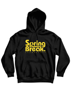 Spring Break Break It Hoodie - Black