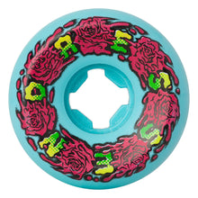 Load image into Gallery viewer, 56mm Dressen Vomit Mini Turquoise 97a Slime Balls Skateboard Wheels
