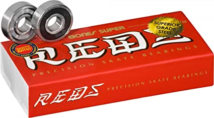 Bones® Super REDS® Skateboard Bearings 8 pack