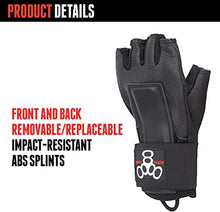 Load image into Gallery viewer, Triple Eight Hired Hands Skateboarding Wrist Guard Gloves
