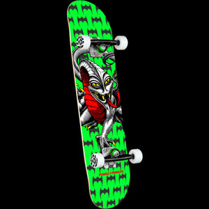 Powell Peralta Cab Dragon One Off Lime Green Birch Complete Skateboard - 7.5 x 28.65