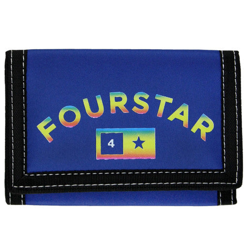 Fourstar Trifold Wallet Blue