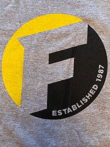 Funtastik Shop T-Shirt - Re-brand Logo - Black/Yellow Graphic