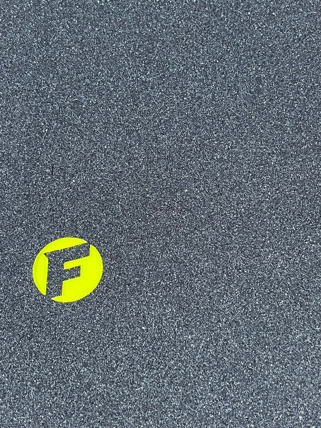 Funtastik Shop Grip - F logo laser cut black grip