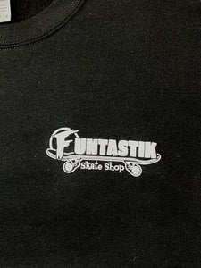 Funtastik Shop Sweatshirt Crewneck - Obie Ripper Graphic - Black