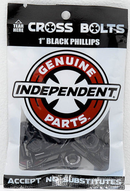 Independent Genuine Parts Cross Bolts Standard Phillips Skateboard Hardware 1