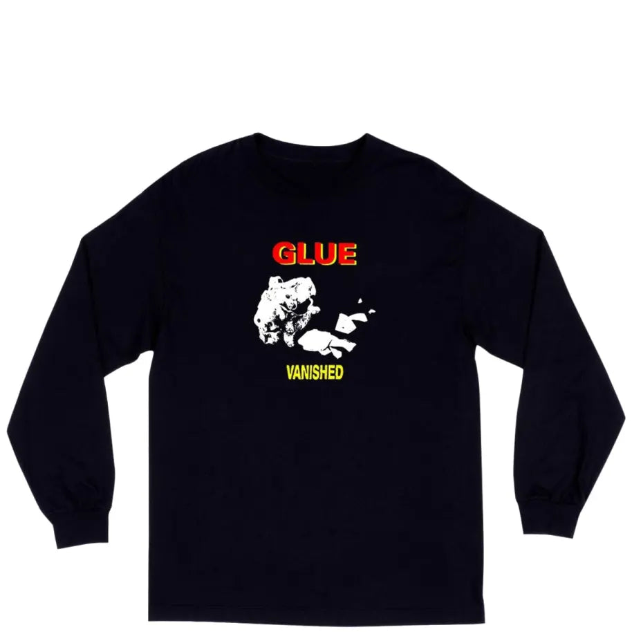Glue Vanished Long Sleeve T-shirt Black