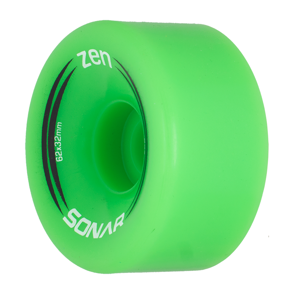 Radar Sonar Zen Roller Skate Wheels 63mm 85a Set of 8
