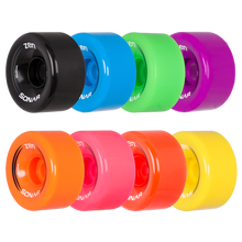 Load image into Gallery viewer, Radar Sonar Zen Roller Skate Wheels 63mm 85a Set of 8
