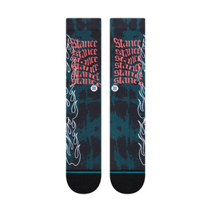 Stance Socks Stance Flame - Large - Crew